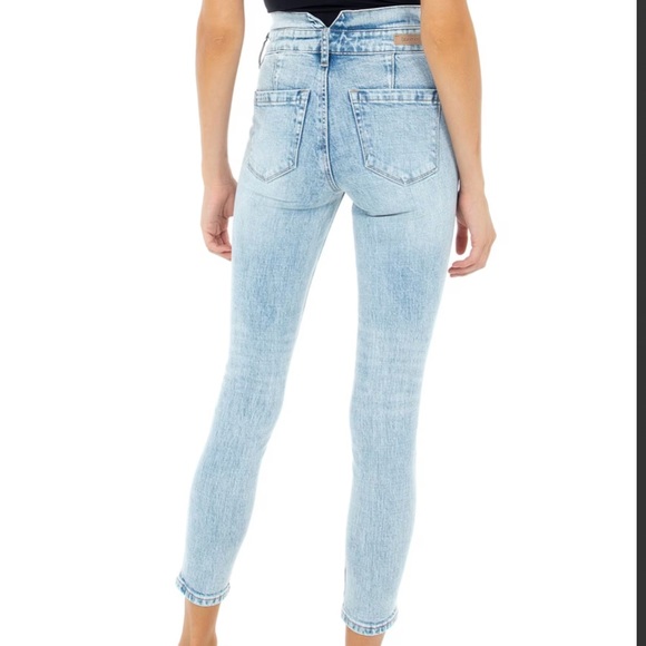 Extra high rise size 28 button up cropped jeans BLANKNYC - Picture 3 of 11